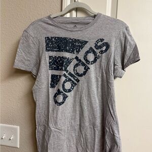 Adidas Heather Gray Go-To Tee